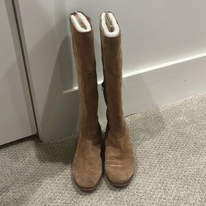 Sole Society Carlie Knee High Suede Boots
